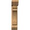 Ekena Millwork Olympic Slat Smooth Bracket w/ Offset Brace, Western Red Cedar, 7 1/2"W x 28"D x 36"H BKT0806X28X36OLY06SWR - alternate 4